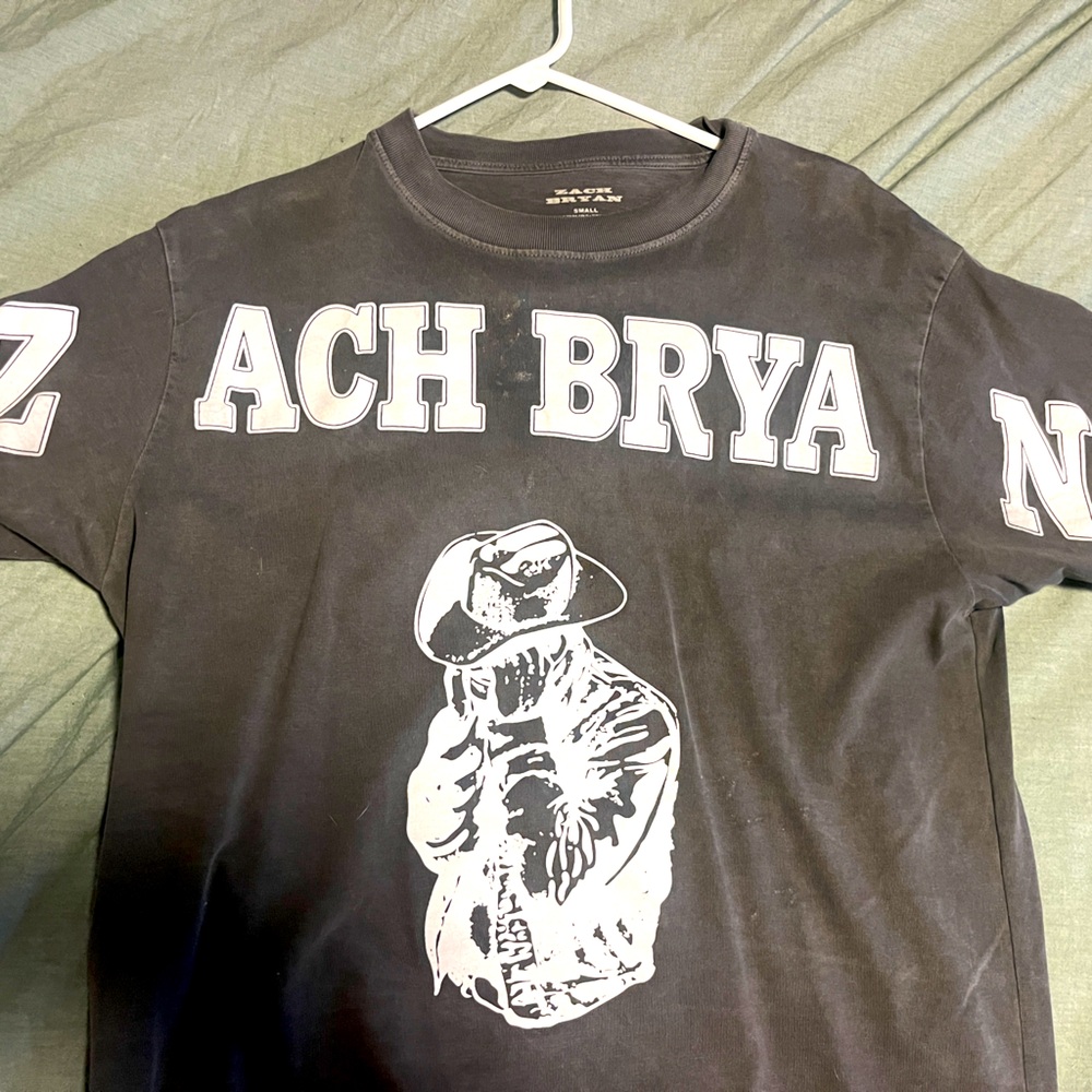 Zach Bryan t-Shirt from Burn, Burn, Burn tour